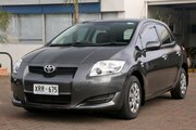 2007 Toyota Corolla ZZE122R 5Y Ascent Grey 4sp A