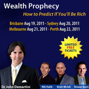 Free event w/ Dr Demartini Sydney, Melbourne, Brisbane, Perth