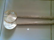 Art handycrafts of Indah creation(Bali)Sea shell long spoon2