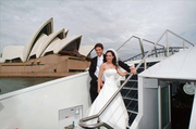 Waterfront boat Wedding Sydney