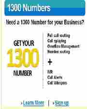 1300 Numbers! No contract. No setup fee. Custom features.