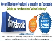 Creative Facebook Business Page Design only at $299