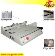 hard cover maker:Positioning, Corner cutter, Edge folder