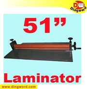 Manual cold roll laminator 51''