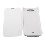 3600mAh Power Pack Case for Samsung Galaxy Note II-White