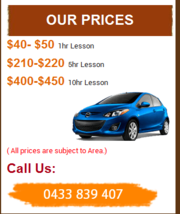 Cheapest Driving Lesson in Sydney $50 per hr