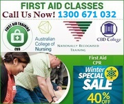 40% Off Senior and Childcare First Aid Training in Sydney Australia