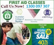 Winter Special 40% Off - Senior and Childcare First Aid in Hornsby CBD