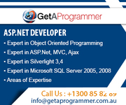 Dedicated Asp dot net developer