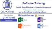 Microsoft Software Training Courses at CBD College