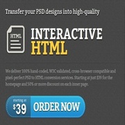 Best PSD to HTML conversion