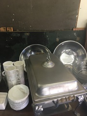 Catering equipment used $120.00