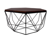 Shop Authentic Wood Crafted Modern Coffee Table