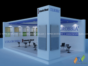 Latest 3D Stall Design in India by Nipra3DStudio