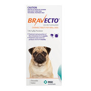 Bravecto Dog : (4.5 - 10 Kg) Orange - Flea & Tick Treatment