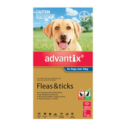 Advantix for Dogs (over 25 Kg)Blue - flea & tick treatment