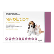 Revolution for Puppies (upto 2.5Kg) - Protect Against Worms & Flea