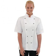Whites Chicago Chefs Jacket Short Sleeve White L