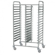 Double 15 Level Bakery Trolley Suits Tray Size 40X60cm. 