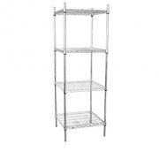 Vogue 4 Tier Wire Tower Unit 610x610mm