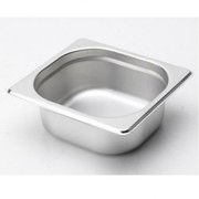 4Pcs S/Steel Container Gn 1/6 Gastronorm Tray Foodgrade 150mm Deep Wit