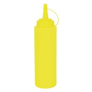 Vogue Yellow Squeeze Sauce Bottle 681ml