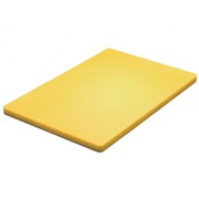 Hygiplas Thick Low Density Yellow Chopping Board