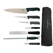 Victorinox 7 Piece Knife Set with 25cm Cooks Knife