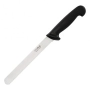 Hygiplas Black Bread Knife 20.5cm