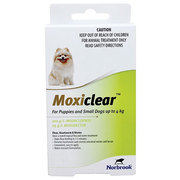 Moxiclear for Dogs – Monthly Flea,  Worm & Heartworm Control Treatment