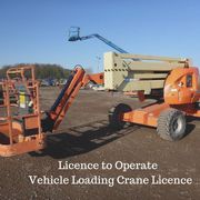 Licence to Operate Vehicle Loading Crane Licence