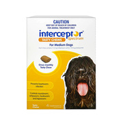 Interceptor Spectrum Chews For Dogs - 11 to 22kg