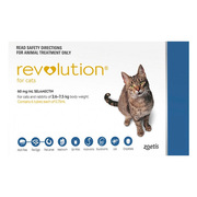 Buy Revolution for Cats- Flea,  Ticks and Worms Control