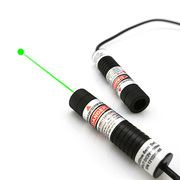 Constant Aligning 5mW Glass Lens Green Laser Diode Module