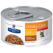 Hill's Diet c/d Multicare Chicken and Vegetable Stew Canned Cat Food