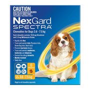 Nexgard Spectra for Small dogs - 3.6 to 7.5 kg