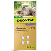 Drontal Allwormer for Small Cats (up to 4 kg)