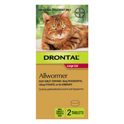 Buy Drontal Allwormer Tablets for Cats