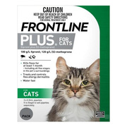 Buy Frontline Plus for Cats - Monthly Flea Control