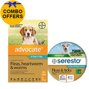 Buy ADVOCATE + SERESTO COMBO PACK FOR DOGS from vetsupply