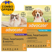 Buy Advocate for Cats Over 4 kg + Advocate for Dogs Combo Pack