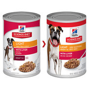 Buy Hills Science Diet Adult Light Liver Canned Dog Food 370 Gm 