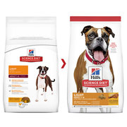 Hills Science Diet Adult Light with Chicken Meal & Barley Dry Dog Food