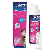 PROZYM DENTAL TOOTHPASTE KIT (CHICKEN TOOTHPASTE   FINGERBRUSH)