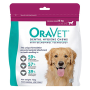 Oravet Dental Chews for Large Dogs (Over 23 kg)