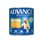 Advance Adult Dog Weight Control All Breed with Chicken & Rice Cans on