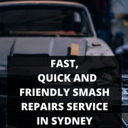 Fast,  Quick and Friendly Smash Repairs Service in Sydney