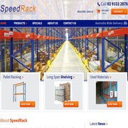 Speedrack: One store for all your warehouse storage solutions.