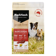 Buy Black Hawk Adult Grain Free Kangaroo Dry Dog Food at best price Au