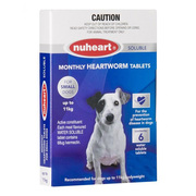 NUHEART HEARTWORM TABLETS FOR DOGS